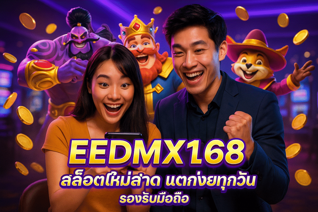 EDMX168 สล็อตใหม่ล่าสุด แตกง่ายทุกวัน รองรับมือถือ